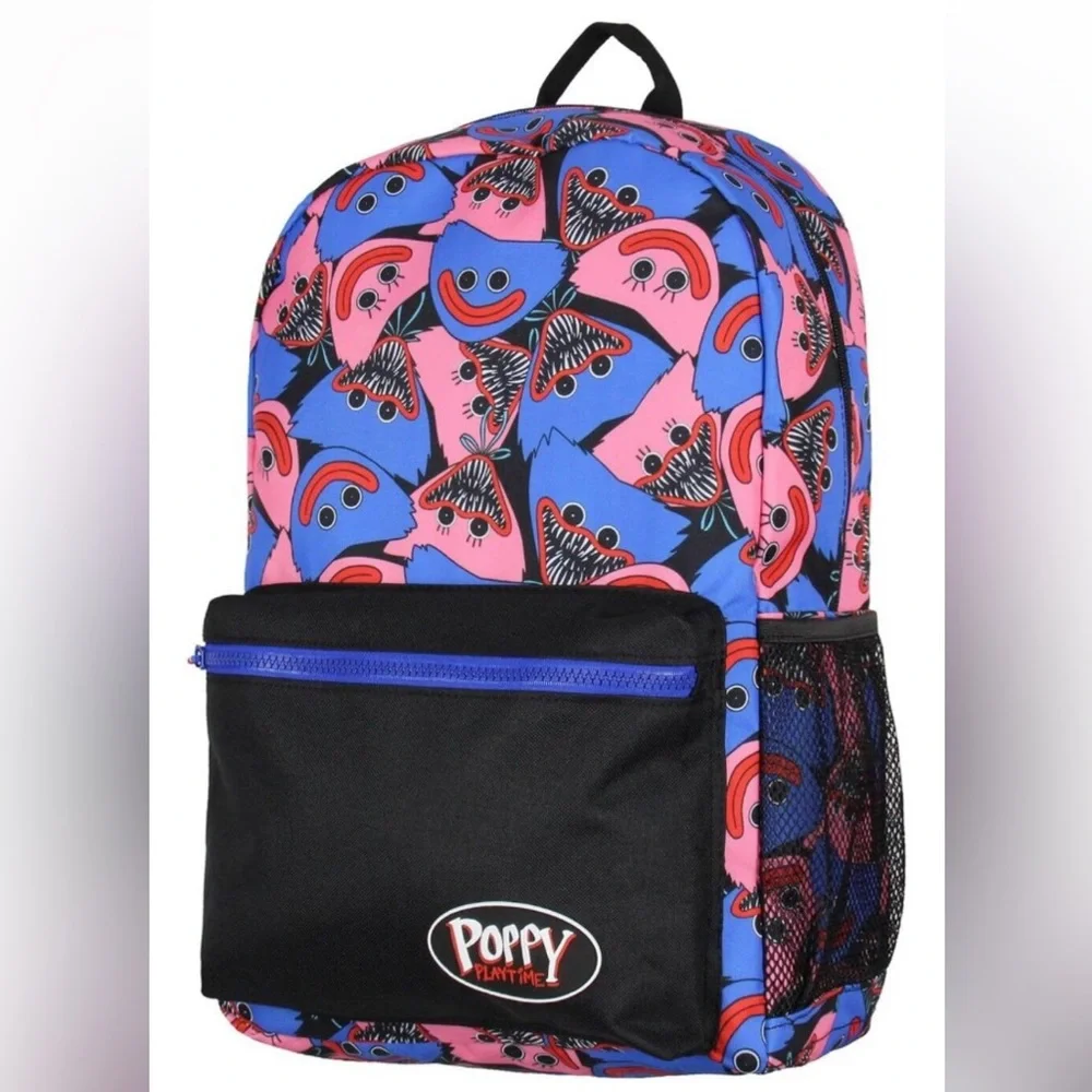 Kissy Missy & Huggy Allover Design Backpack - 17